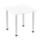 Impulse Square Table With Post Leg
