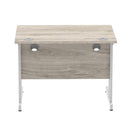 Impulse 1000mm Straight Desk Cantilever Leg