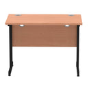Impulse 1000mm Slimline Desk Cantilever Leg