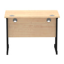 Impulse 1000mm Slimline Desk Cantilever Leg