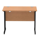 Impulse 1000mm Slimline Desk Cantilever Leg