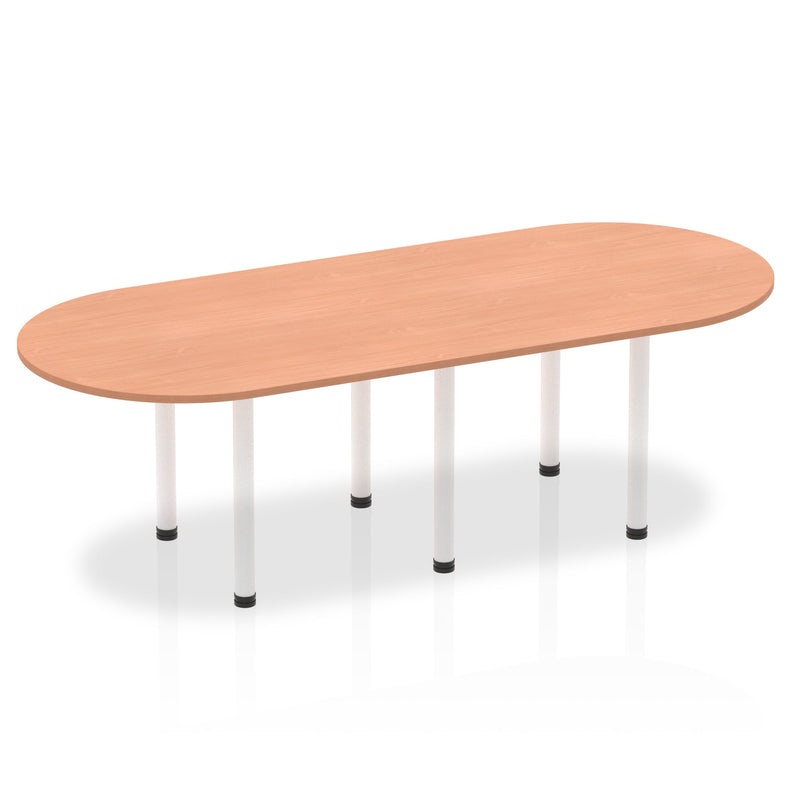 Impulse Boardroom Table With Post Leg