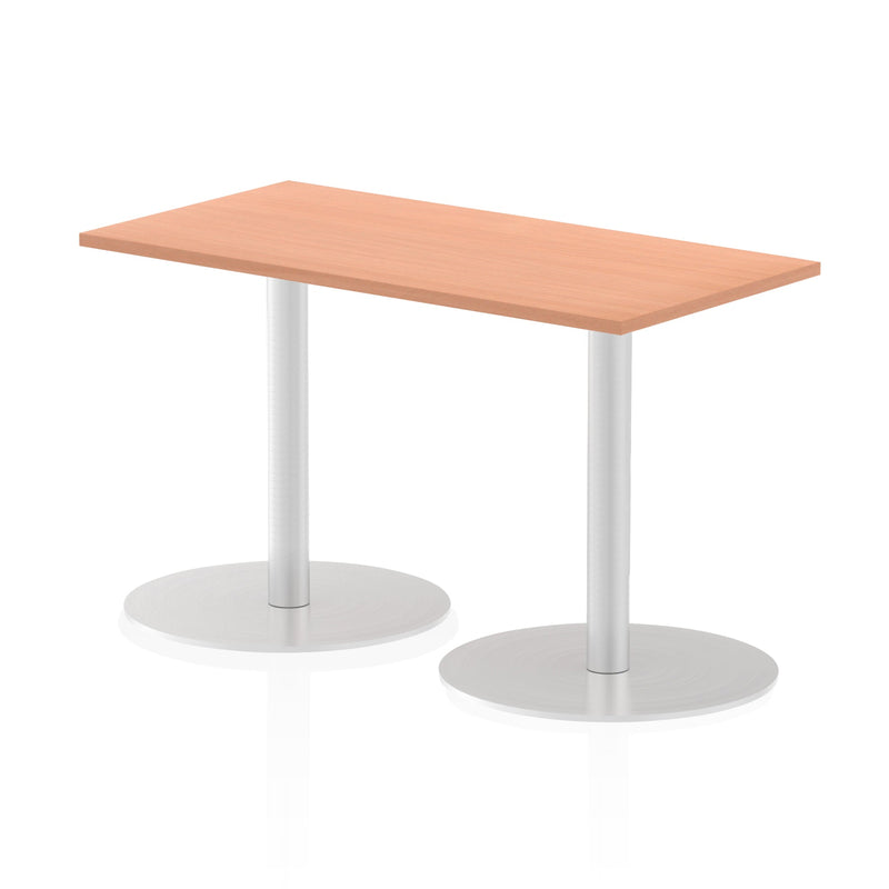 Italia Slimline Rectangular Poseur Table