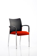 Academy Stacking Medium Back Mesh Visitor Office Chair