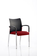 Academy Stacking Medium Back Mesh Visitor Office Chair