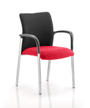 Academy Stacking Medium Back Mesh Visitor Office Chair