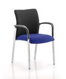 Academy Stacking Medium Back Mesh Visitor Office Chair