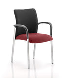 Academy Stacking Medium Back Mesh Visitor Office Chair