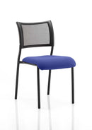 Brunswick Stackable Visitor Chair - Mesh Back, Padded Seat