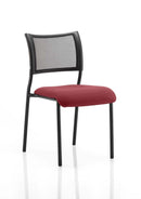 Brunswick Stackable Visitor Chair - Mesh Back, Padded Seat