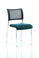 Brunswick Stackable Visitor Chair - Mesh Back, Padded Seat