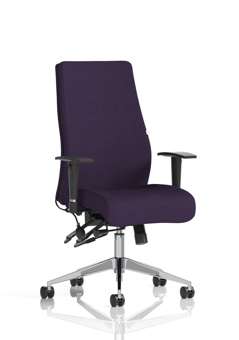 Jet 24 Hour Heavy Duty Ergonomic Office Chair - 23.5 Stone