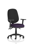 Eclipse Plus III Medium Back Operator Chair - Fabric Task Chair