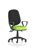 Eclipse Plus III Medium Back Operator Chair - Fabric Task Chair
