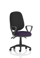 Eclipse Plus III Medium Back Operator Chair - Fabric Task Chair