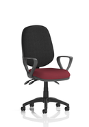 Eclipse Plus III Medium Back Operator Chair - Fabric Task Chair