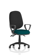 Eclipse Plus III Medium Back Operator Chair - Fabric Task Chair