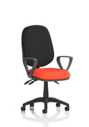 Eclipse Plus III Medium Back Operator Chair - Fabric Task Chair