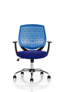 Dura Medium Back Mesh Office Chair with Arms - Nylon Backrest