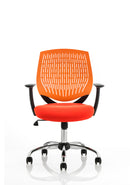Dura Medium Back Mesh Office Chair with Arms - Nylon Backrest