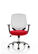Dura Medium Back Mesh Office Chair with Arms - Nylon Backrest
