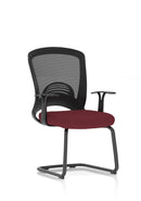 Astro Cantilever Visitor Chair - Mesh Back with Ergonomic Design