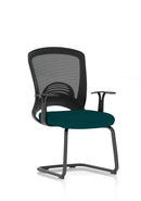 Astro Cantilever Visitor Chair - Mesh Back with Ergonomic Design
