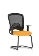 Astro Cantilever Visitor Chair - Mesh Back with Ergonomic Design