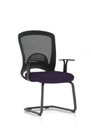 Astro Cantilever Visitor Chair - Mesh Back with Ergonomic Design