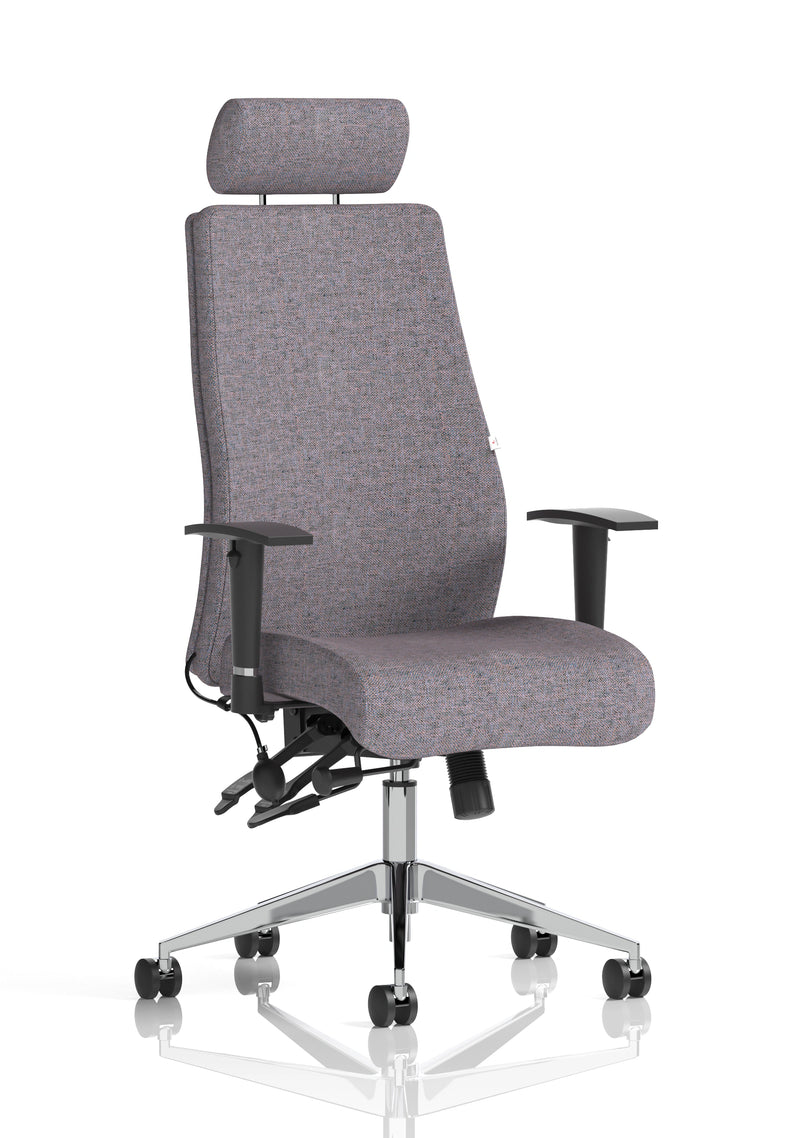 Jet 24 Hour Heavy Duty Ergonomic Office Chair - 23.5 Stone