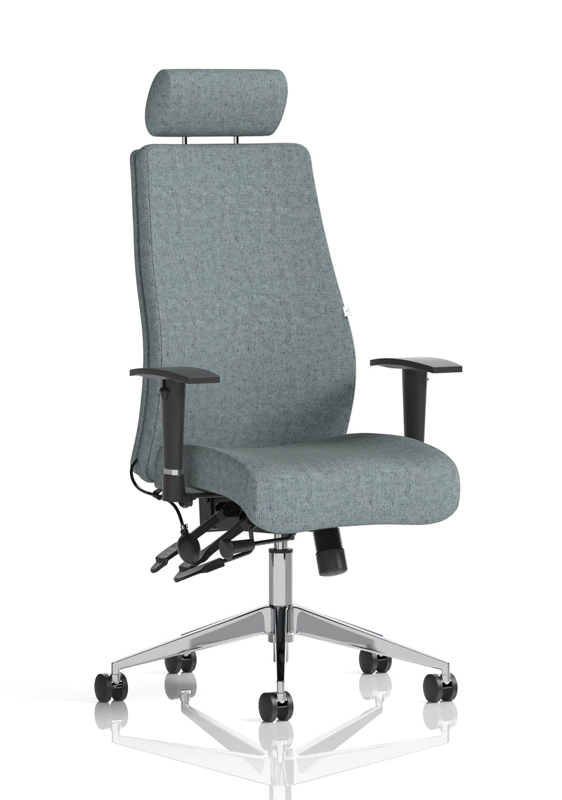 Jet 24 Hour Heavy Duty Ergonomic Office Chair - 23.5 Stone