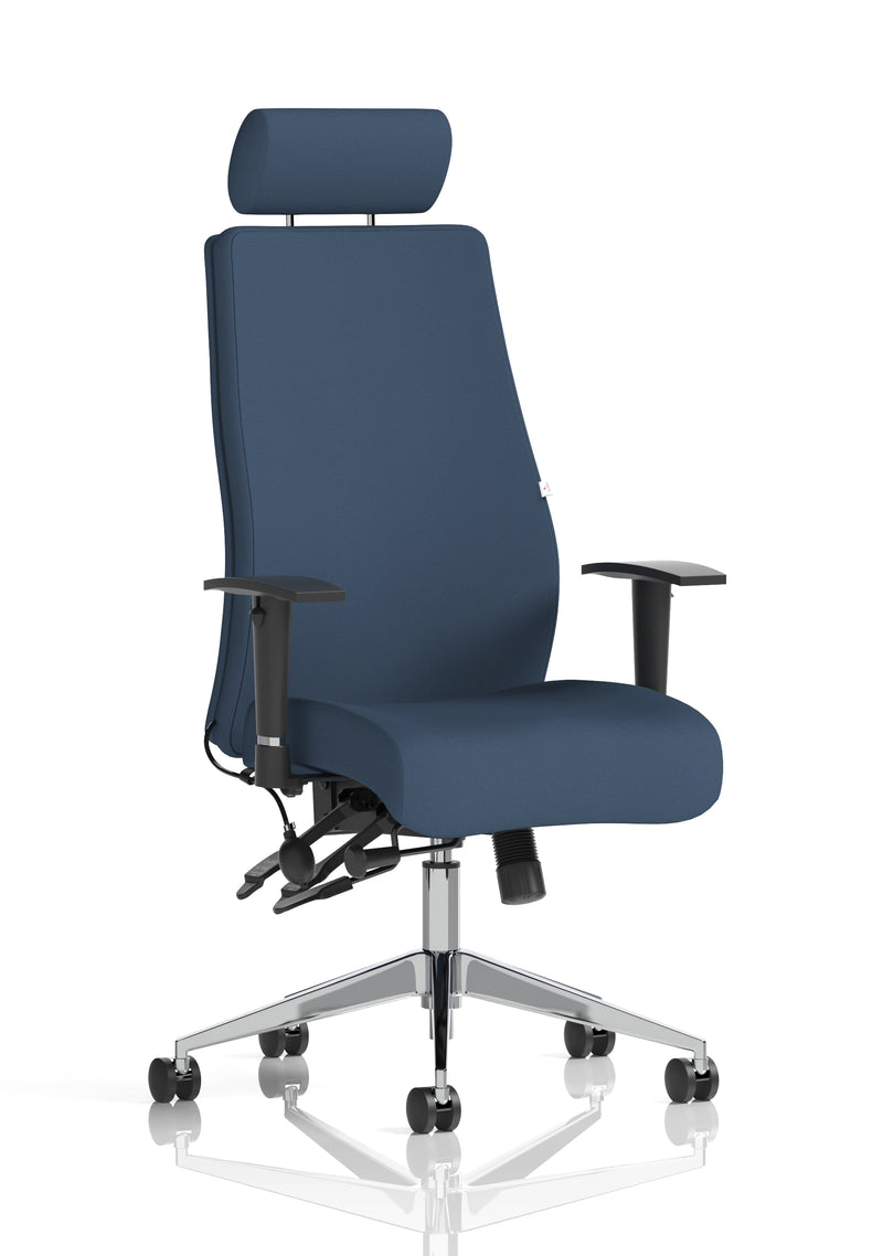 Jet 24 Hour Heavy Duty Ergonomic Office Chair - 23.5 Stone