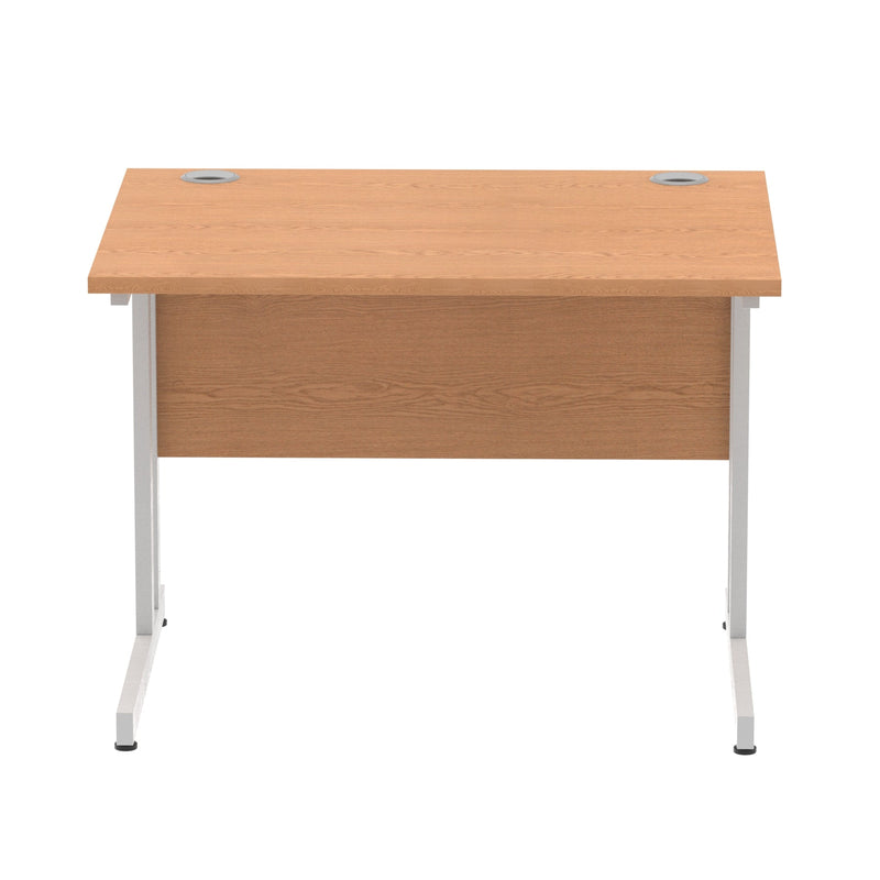 Impulse 1000mm Straight Desk Cantilever Leg