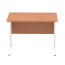 Impulse 1000mm Straight Desk Cable Managed Leg