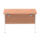 Impulse 1200mm Straight Desk Cable Managed Leg