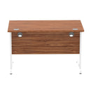 Impulse 1200mm Straight Desk Cable Managed Leg