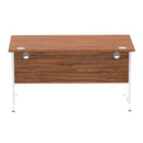 Impulse 1400mm Straight Desk Cable Managed Leg