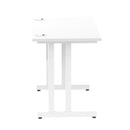Impulse 1000mm Slimline Desk Cantilever Leg