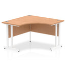 Impulse 1200mm Cantilever Leg Corner Desk
