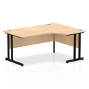 Impulse 1600mm Right Crescent Desk Cantilever Leg