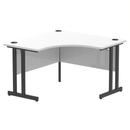 Impulse 1200mm Cantilever Leg Corner Desk