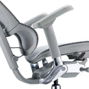 Ergohuman Mirus Elite black mesh ergonomic office chair with adjustable features for big and tall users 5