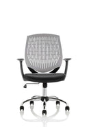 Dura Medium Back Mesh Office Chair with Arms - Nylon Backrest