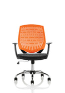 Dura Medium Back Mesh Office Chair with Arms - Nylon Backrest