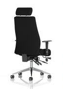 Jet 24 Hour Heavy Duty Ergonomic Office Chair - 23.5 Stone