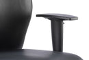 Jet 24 Hour Heavy Duty Leather Ergonomic Chair - 23.5 Stone