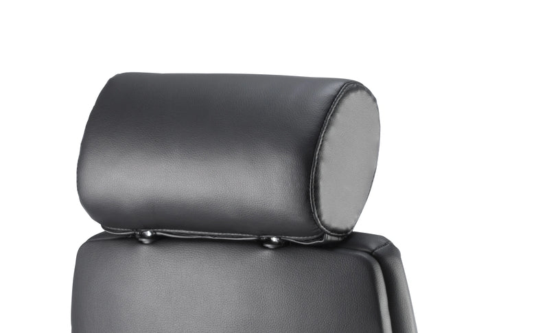 Jet 24 Hour Heavy Duty Leather Ergonomic Chair - 23.5 Stone