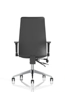Jet 24 Hour Heavy Duty Leather Ergonomic Chair - 23.5 Stone