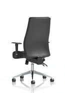 Jet 24 Hour Heavy Duty Leather Ergonomic Chair - 23.5 Stone