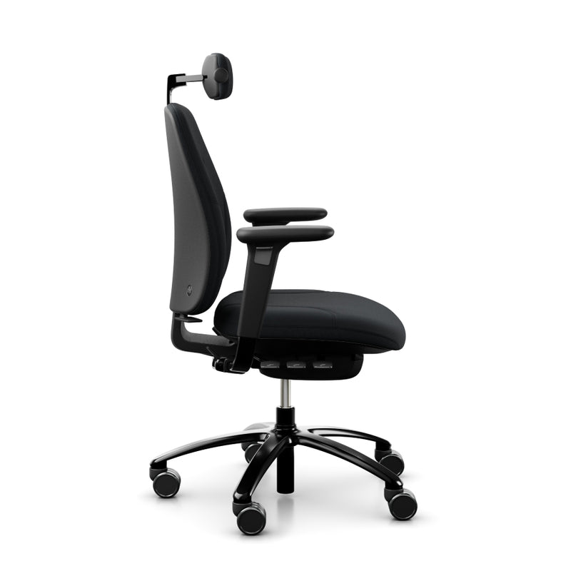 RH New Logic 200 Ergonomic Office Chair - Black - Quick Ship